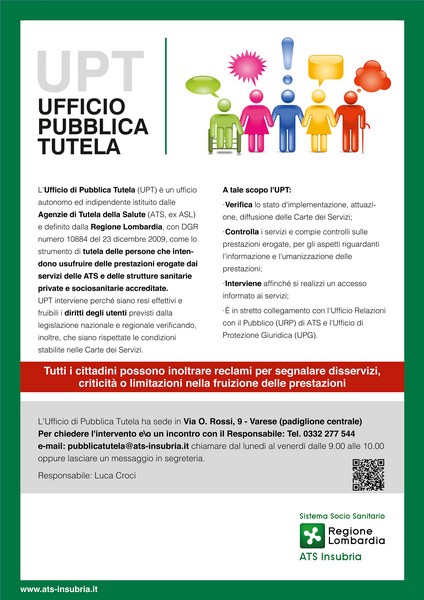 Locandina UPT